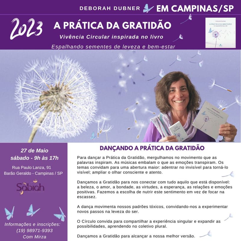 DANÇANDO A GRATIDÃO EM CAMPINAS