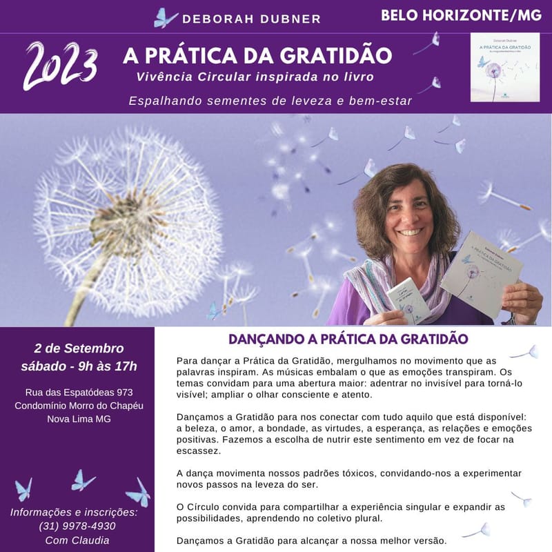 DANÇANDO A GRATIDÃO EM BH/MG