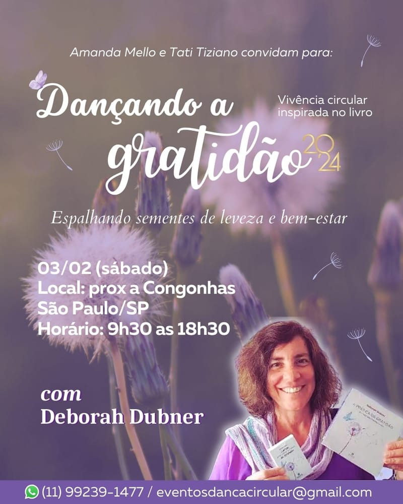 DANÇANDO A GRATIDÃO EM SÃO PAULO