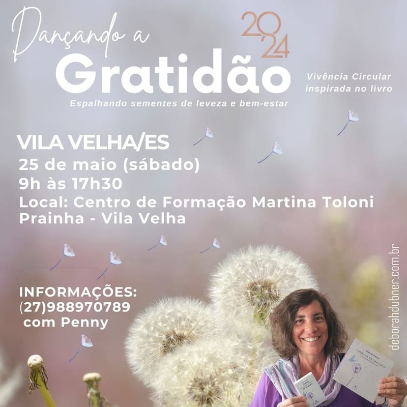 DANÇANDO A GRATIDÃO EM VILA VELHA/ES