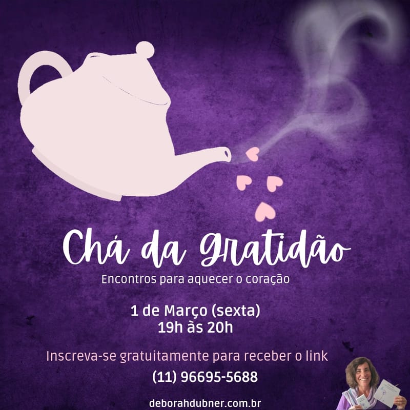 CHÁ DA GRATIDÃO
