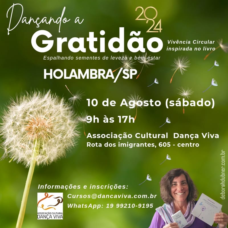 DANÇANDO A GRATIDÃO EM HOLAMBRA/SP