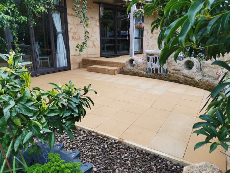 Path and Patio Paving Revamp