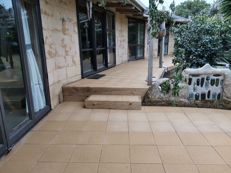 Path and Patio Paving Revamp