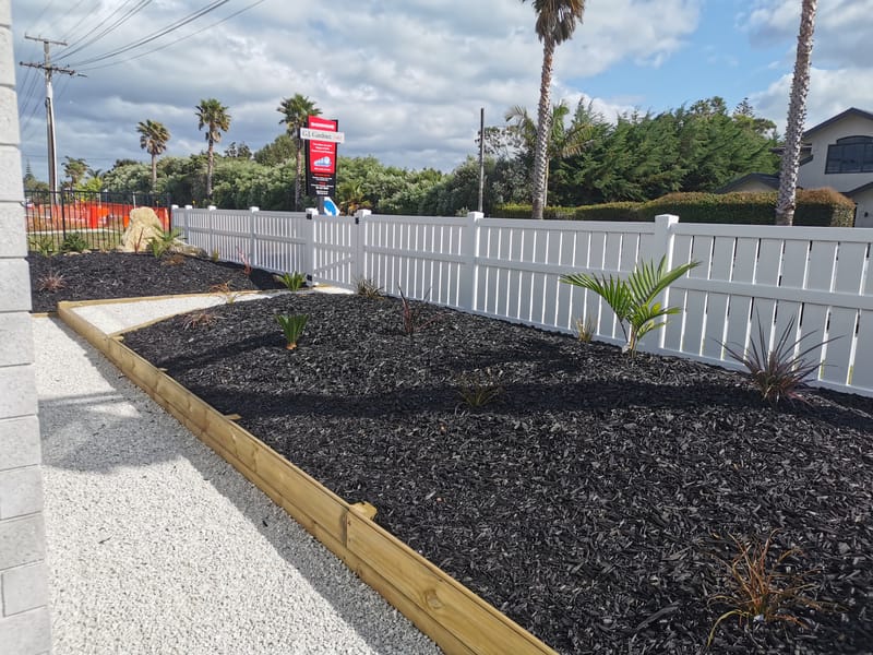 Timber Steps and Garden Retaining