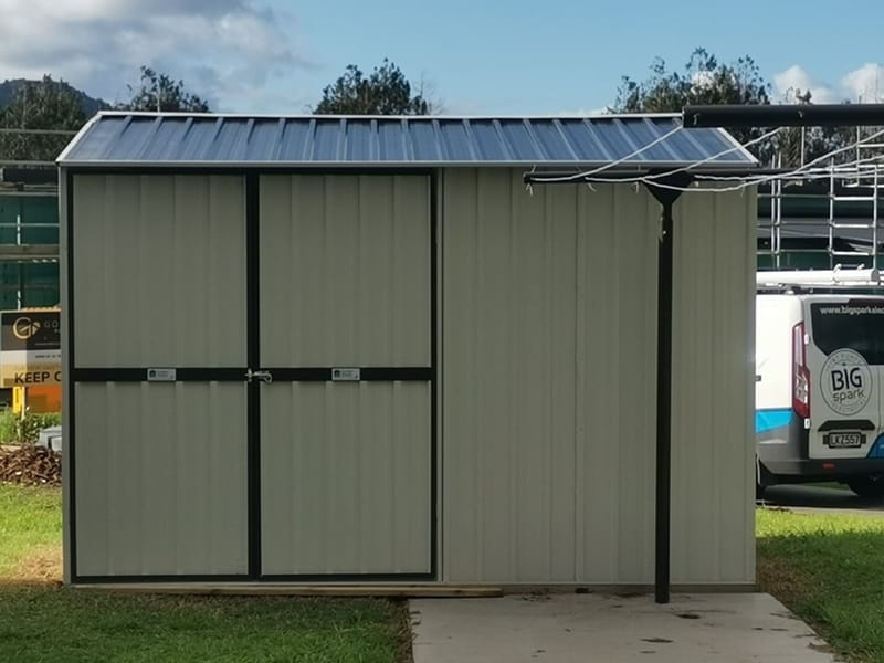 3m x 3m Garden Shed Installation