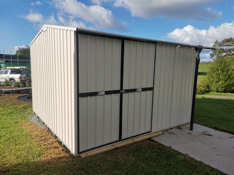 3m x 3m Garden Shed Installation