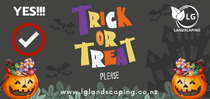 LGL YES Trick or Treat Signs