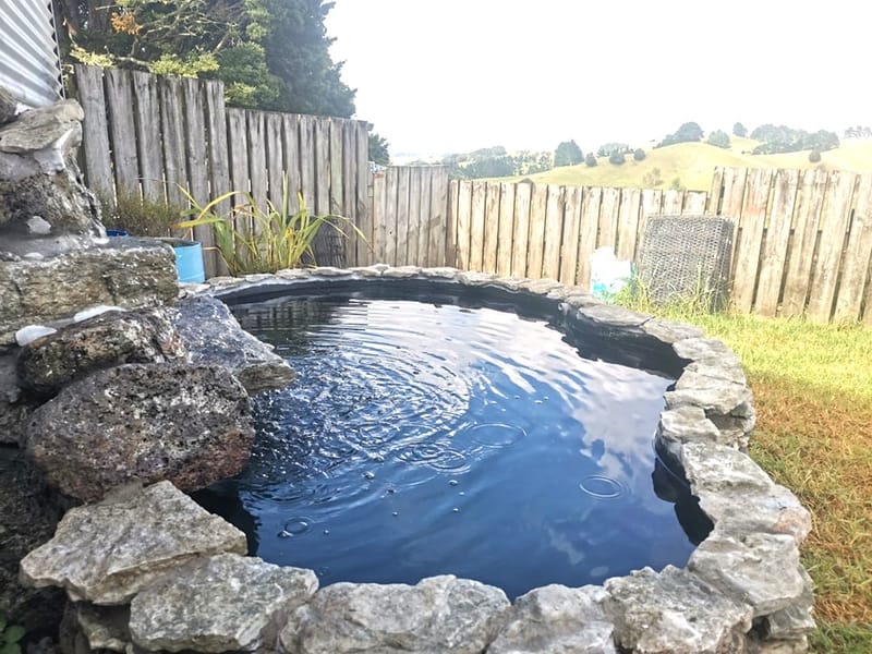 New Schist Pond Install