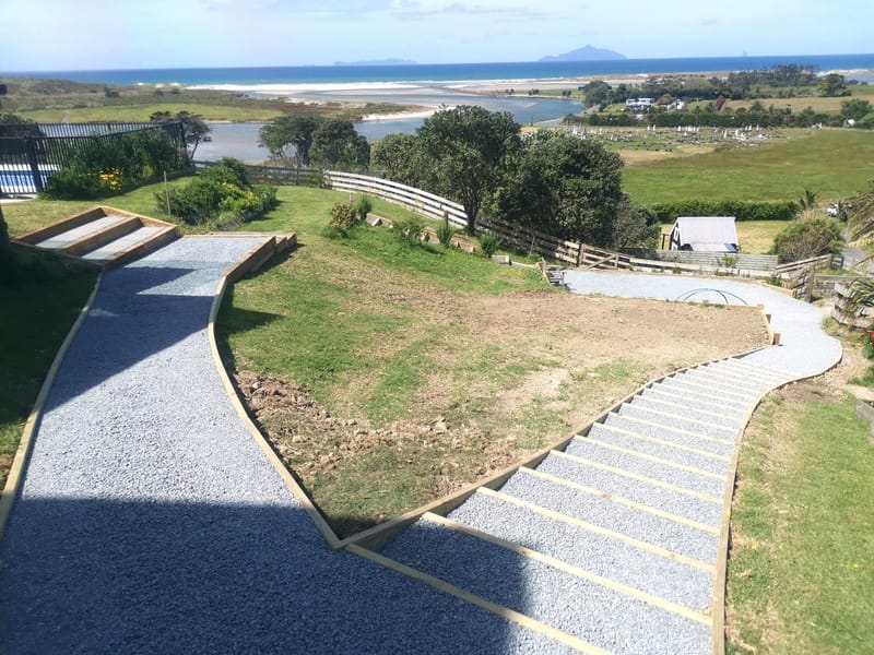 New Stairways and Pathways
