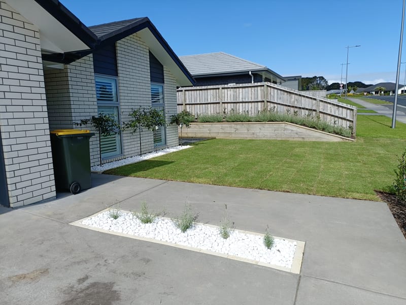 Landscape Designed New Build Landscaping