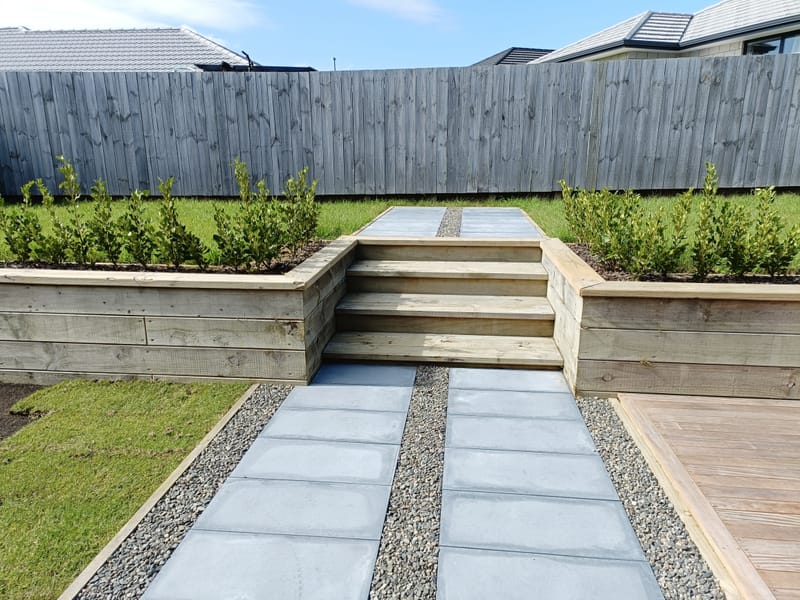 Landscape Designed New Build Landscaping