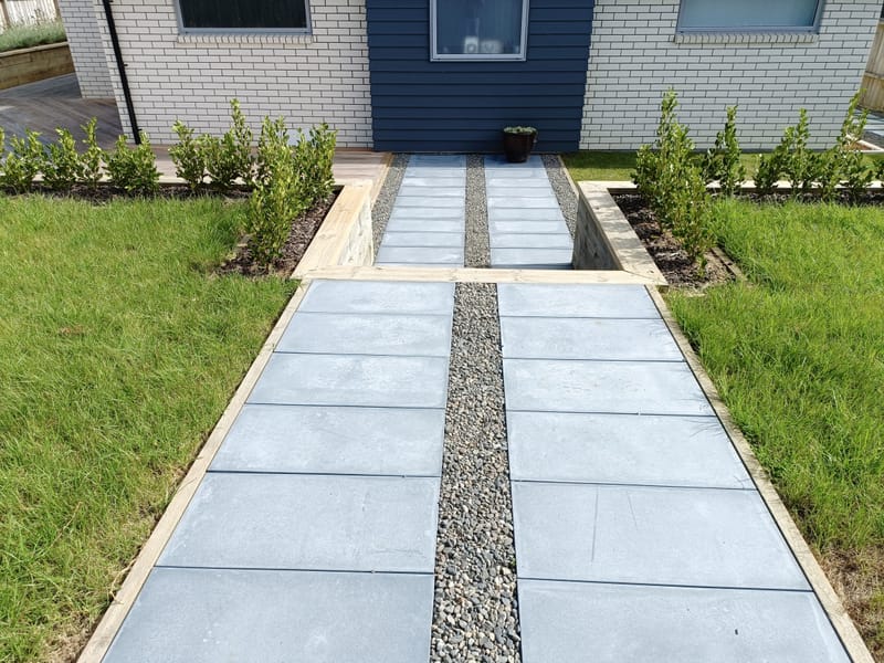 Landscape Designed New Build Landscaping