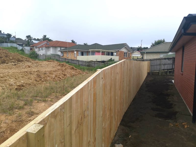 Timber Paling Fence