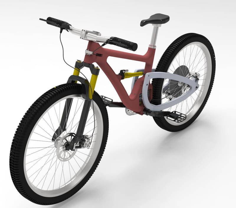 Vélo de montagne léger VTT