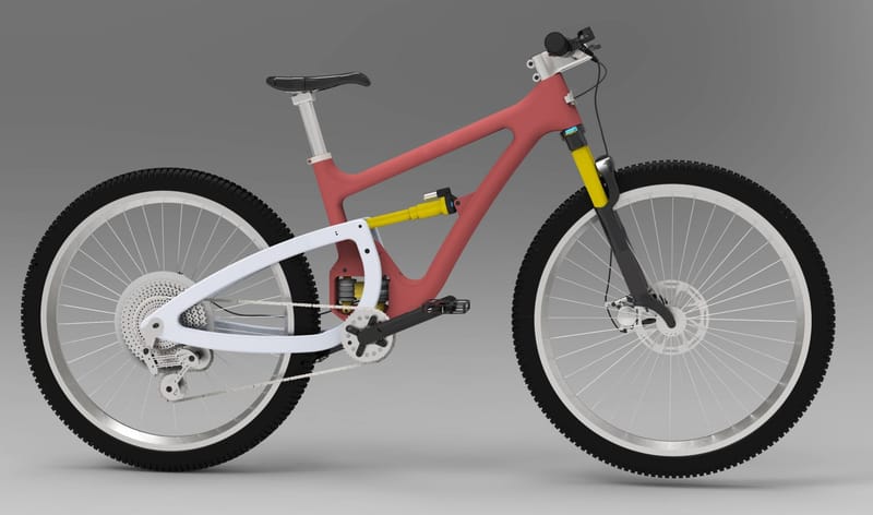Vélo de montagne léger VTT