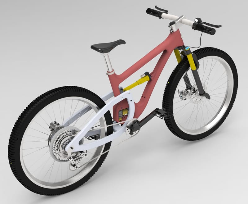 Vélo de montagne léger VTT