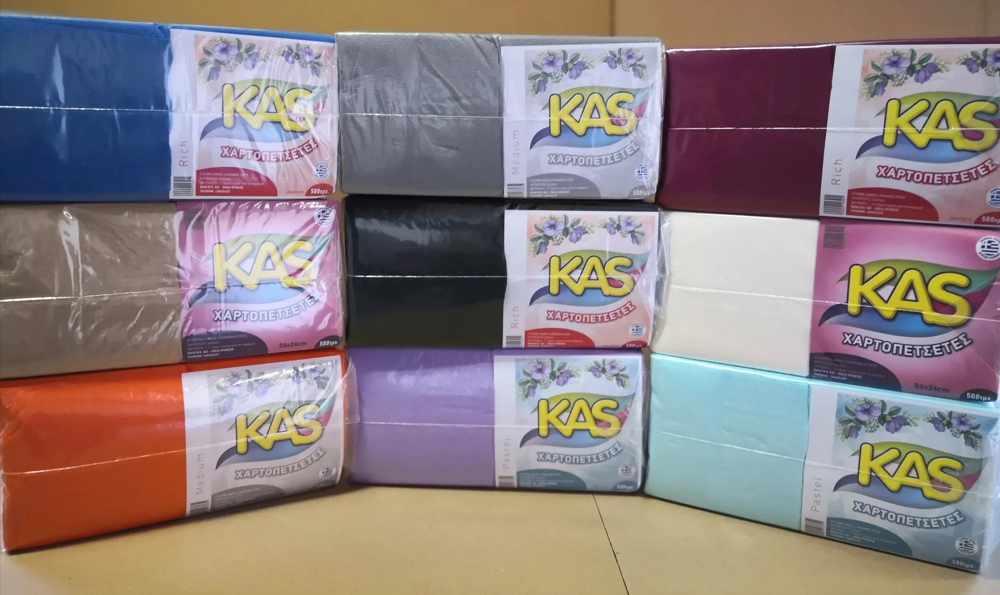 Xαρτοπετσέτες-Εκτυπώσεις