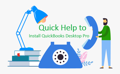 Quick Help to Install QuickBooks Desktop Pro