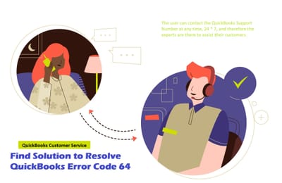 Find Solution to Resolve QuickBooks Error Code 64