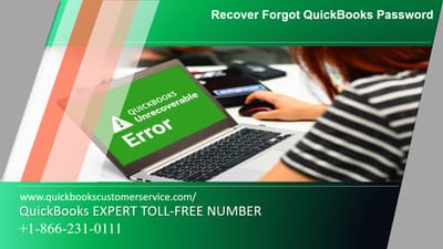HOW TO RECOVER FORGOT QUICKBOOKS PASSWORD ONLINE?