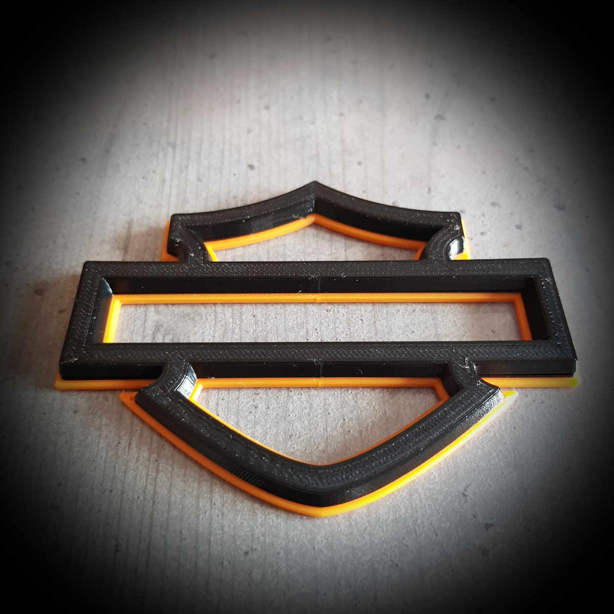 Logo de réservoir Harley Davidson