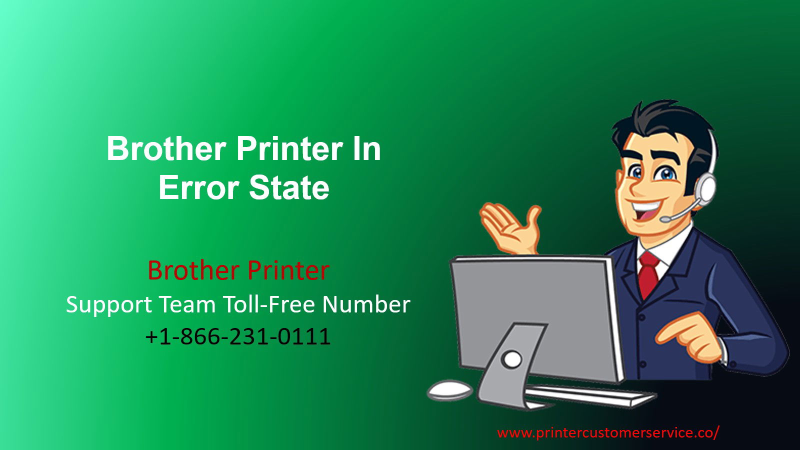 HOW CAN I FIX BROTHER PRINTER IN ERROR STATE?
