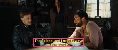 What is a subtitle ? image