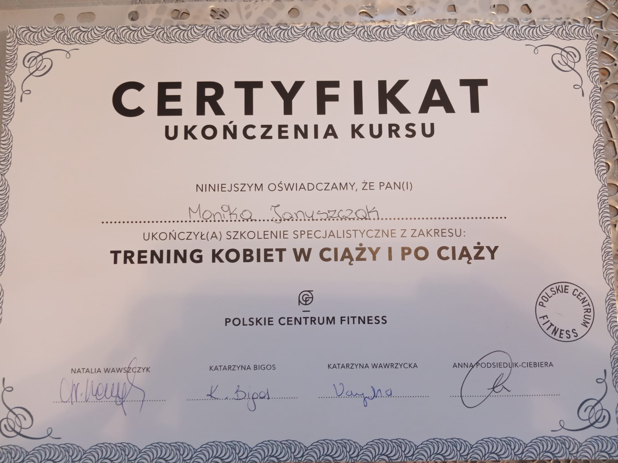 Kurs Trening Kobiet w ciąży i po ciąży