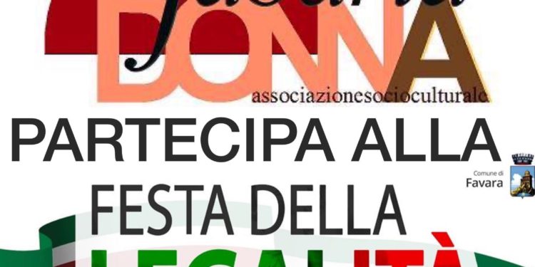 L' Associazione Fabaria Donna aderisce alla festa della legalità