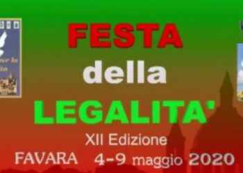XII Festa della Legalità: "Beni Culturali, Ambientali, Cibo e Salute al Tempo del Codiv-19"