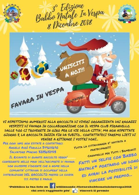 3° Edizione di Babbo Natale in Vespa