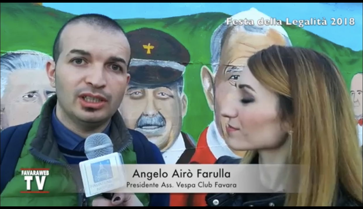 Favara. Settimana della Legalità- le interviste del lunedì alla Chiesa SS. Pietro e Paolo
