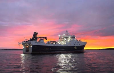 Новый траулер «Баренцево море» АО "АТФ" выйдет на промысловые испытания.