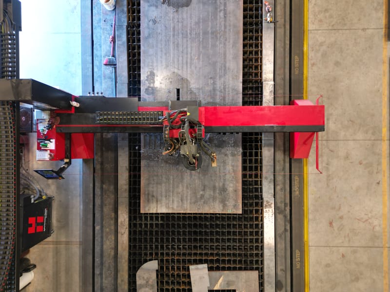 Kinetic K2500 Hydefinition Plasma/Oxy Fuel Table