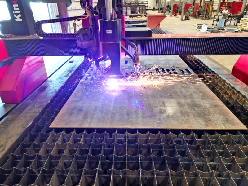 Kinetic K2500 Hydefinition Plasma/Oxy Fuel Table