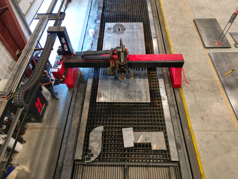 Kinetic K2500 Hydefinition Plasma/Oxy Fuel Table