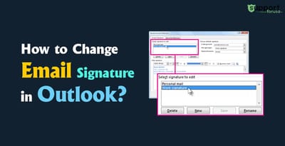 How can I change Email Signature in Outlook?