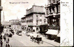 Königstrasse mit Colonnaden in Berlin