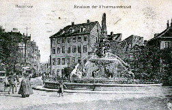 Hannover, Brunnen der Flusswasserkunst