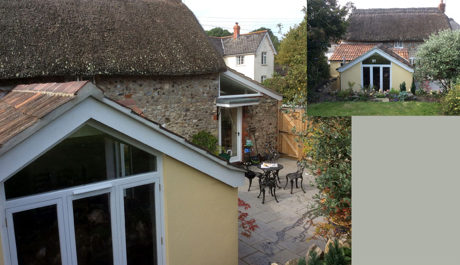 Listed cottage; Two extensions - Chardstock, Somerset