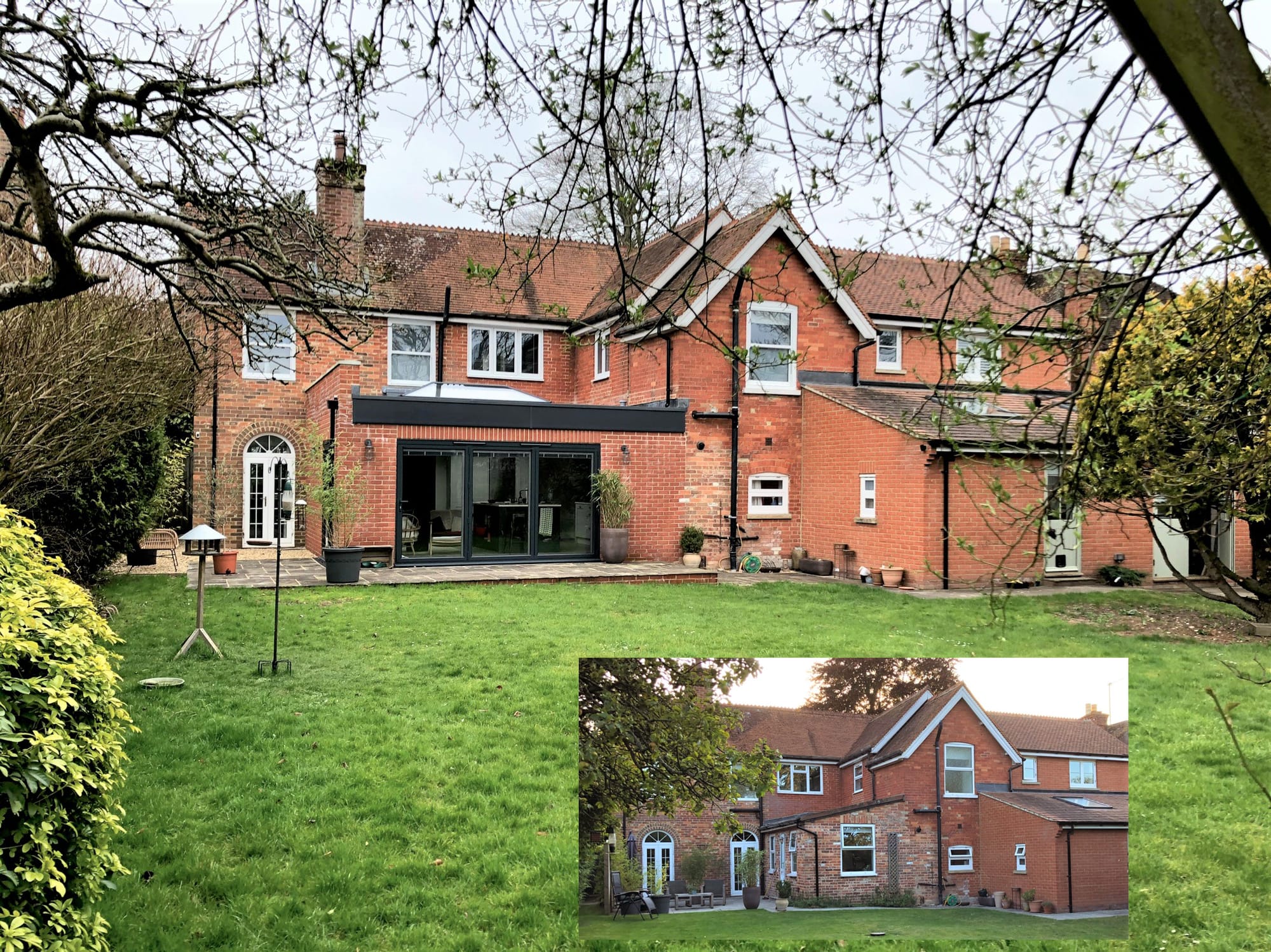 Rear Infill Extension with Lantern; New Kitchen - Andover, Hants