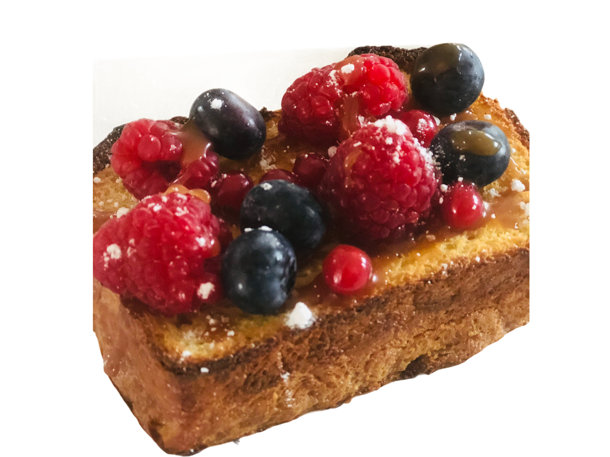 BRIOCHE PERDUE AUX FRUITS ROUGES ET CARAMEL