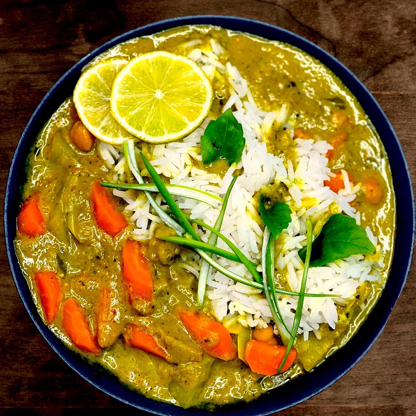 CURRY VERT DE LEGUMES D'HIVER