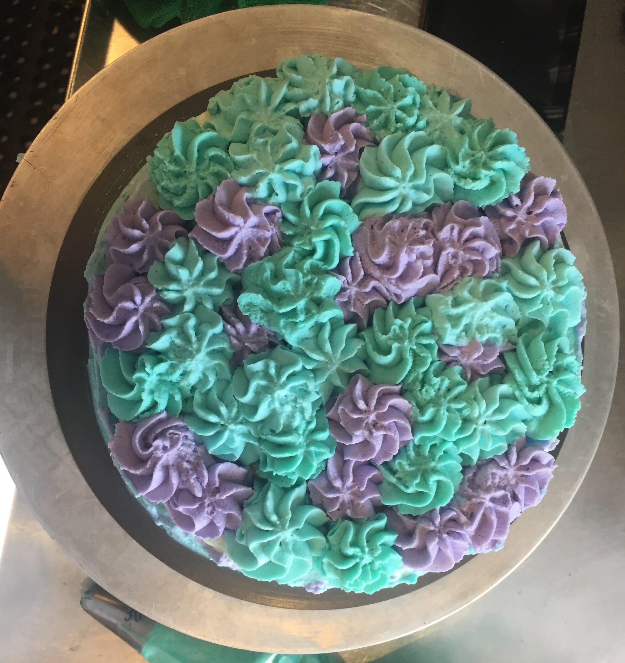 Mermaid Peek-a-Boo Cake