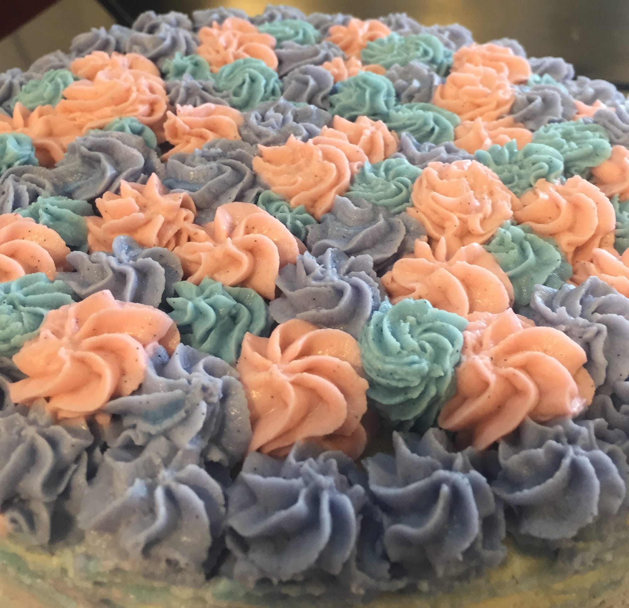 Cosmic Peek-a-Boo Cake