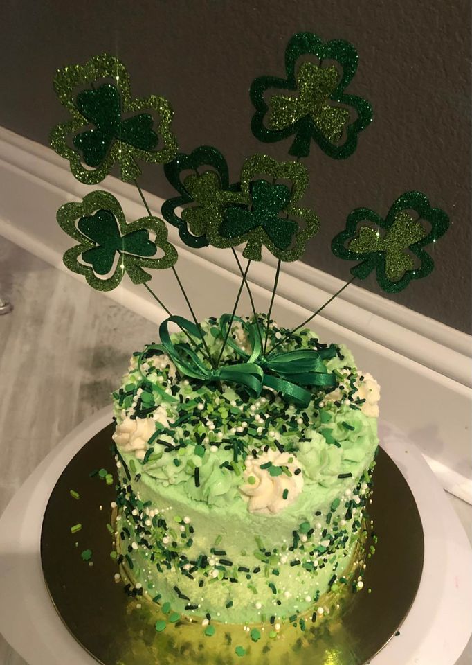 Custom St. Patrick's Day Cake