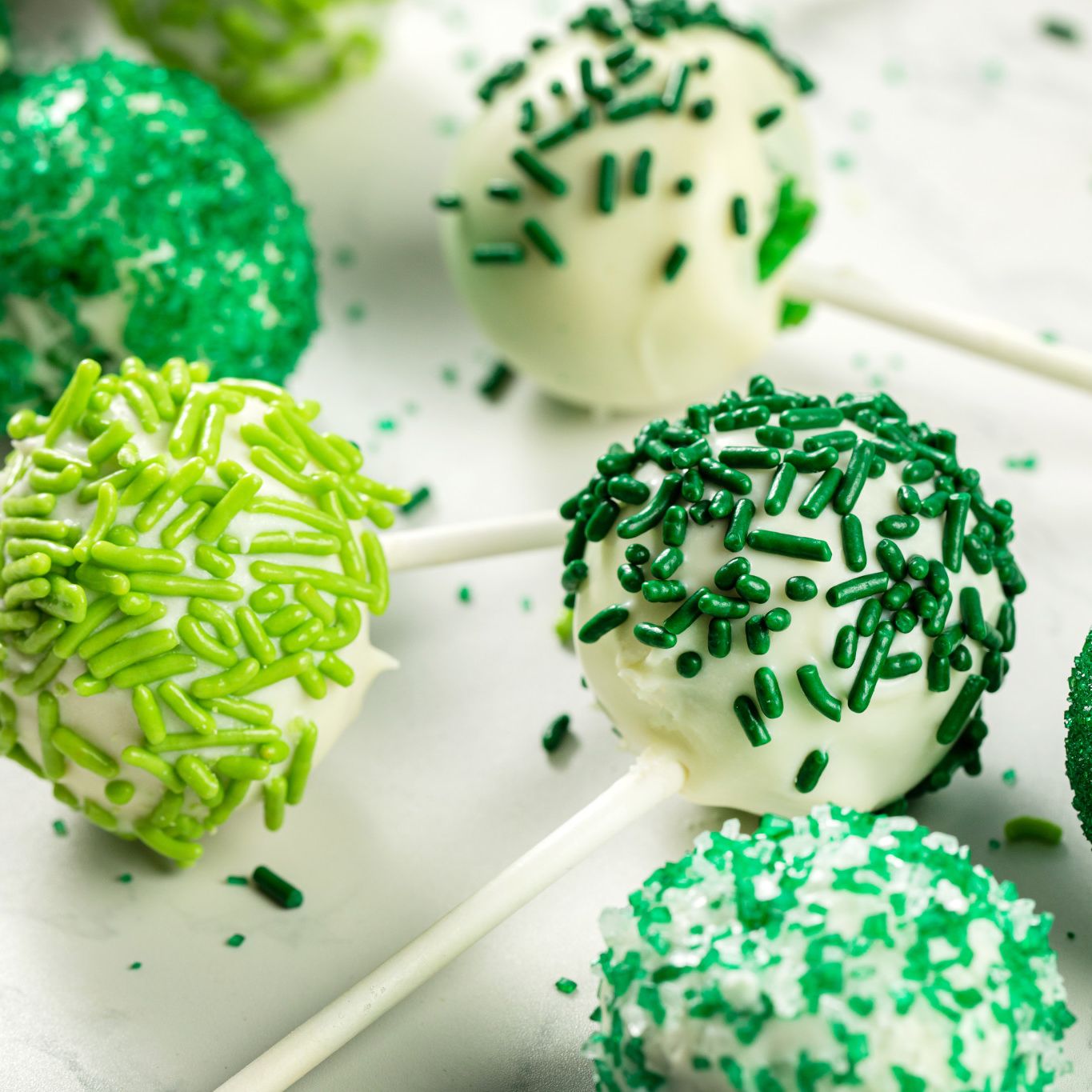 St. Patrick's Day Cake Pops