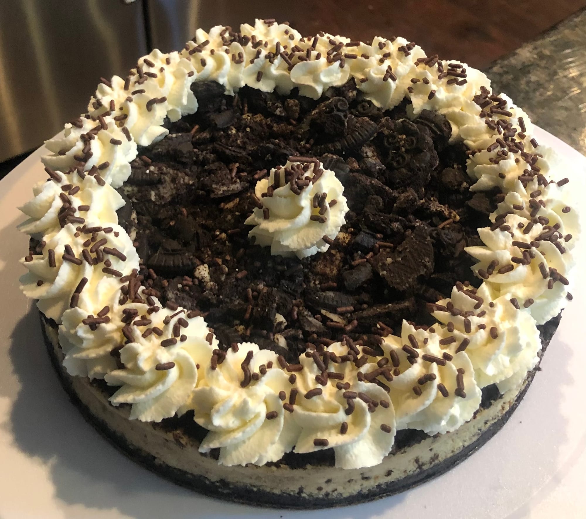 Cookies and Cream Cheesecake