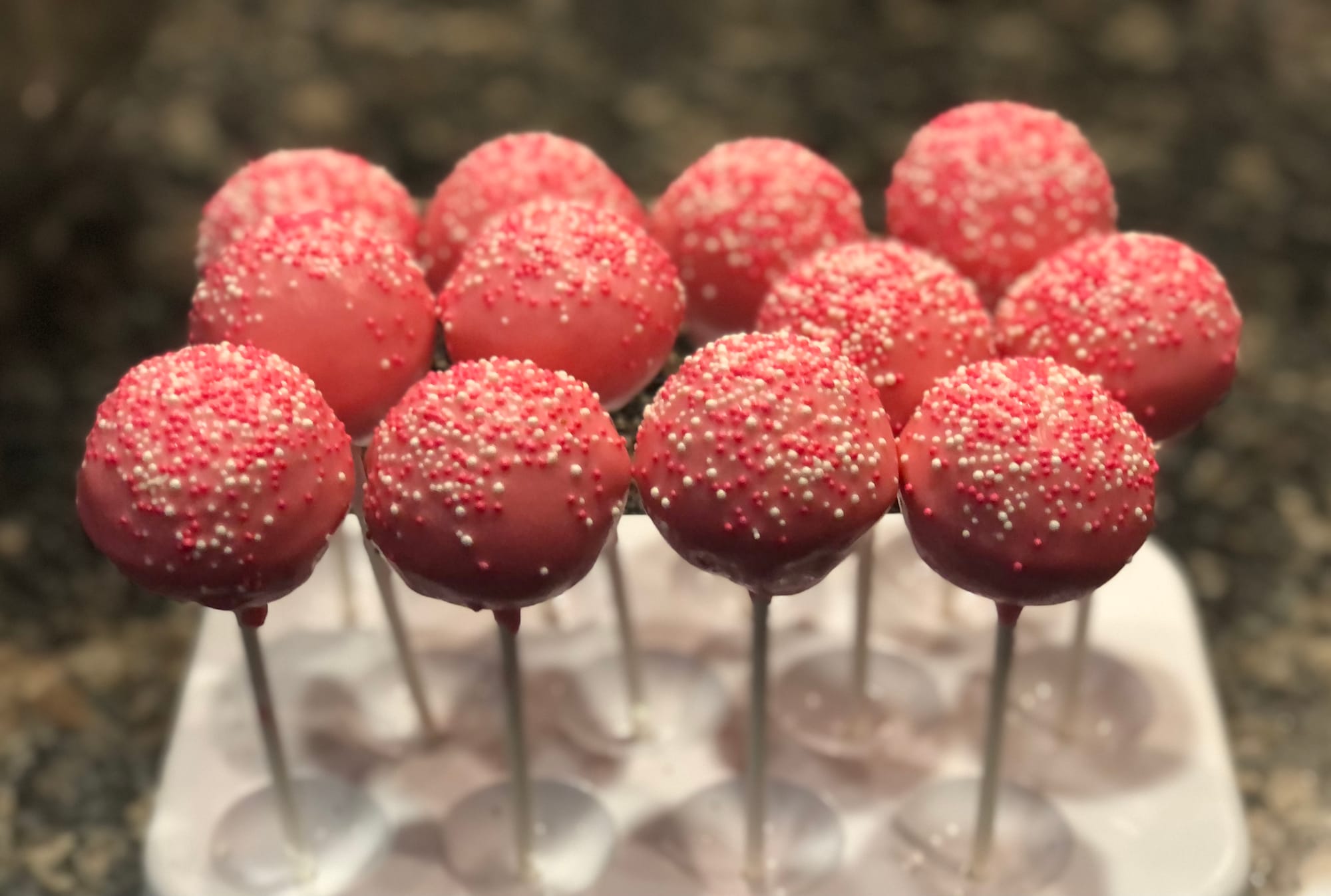 Strawberry Cake Pops